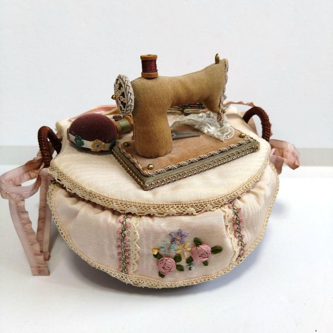 《期間限定》マニー　オタンジャディス　ソーイングコラージュ小物入れ