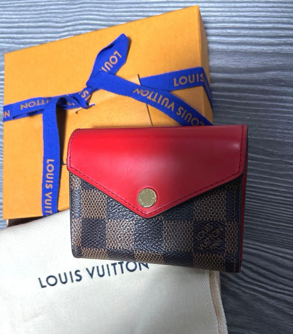 むーたん様◉美品◉ ルイヴィトン ポルトフォイユ ゾエ ダミエ　折り財布