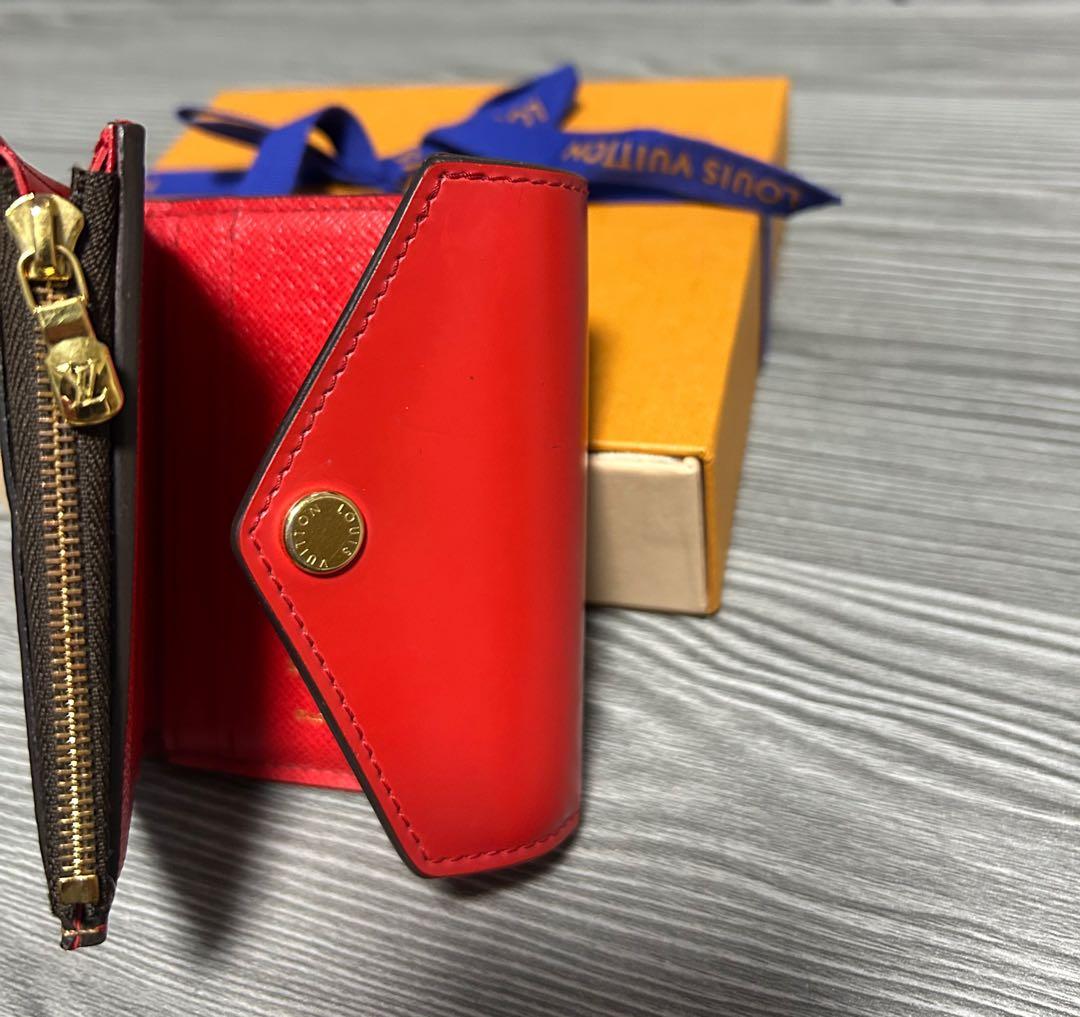 むーたん様◉美品◉ ルイヴィトン ポルトフォイユ ゾエ ダミエ　折り財布