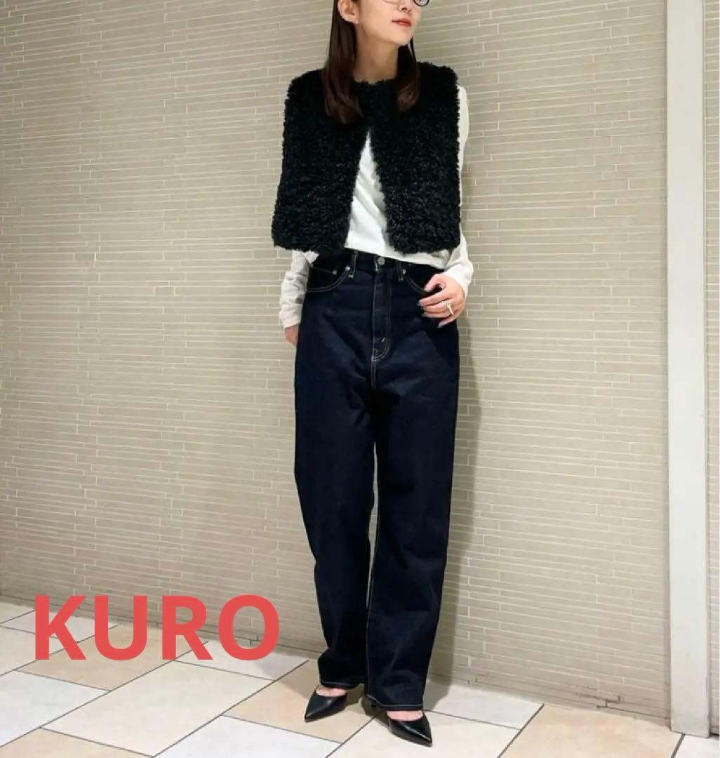 ＜KURO＞OPTIMA ONE WASH デニムパンツ