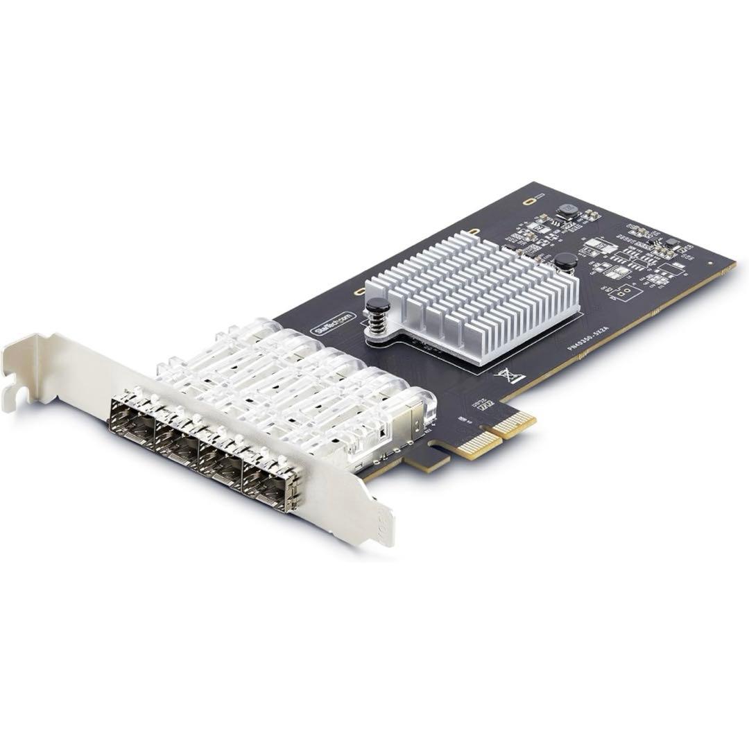 ネットワークアダプターカード／4ポート 1G SFP（全二) 光ファイバー