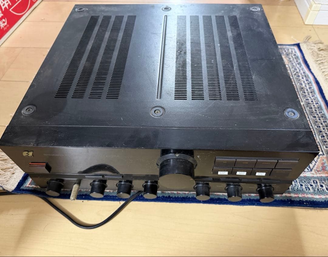 【ジャンク】サンスイ　プリメインアンプAU-α607 Extra