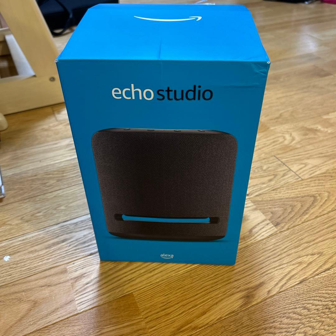2*a様 （新品未開封）Echo Studio ブラック 元箱付き