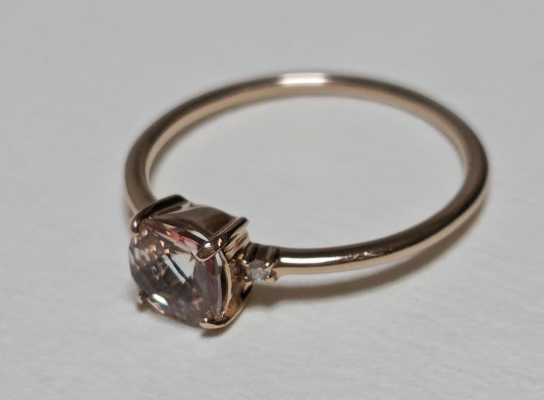 もーもー ete K10 MPG トパーズ/ダイヤモンドリング ９号 エテ