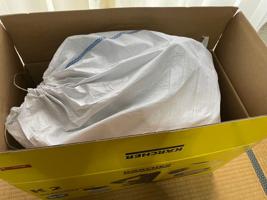 古*K様 KARCHER 高圧洗浄機 K2 本体　別売りの自吸用ホースとフィルタ