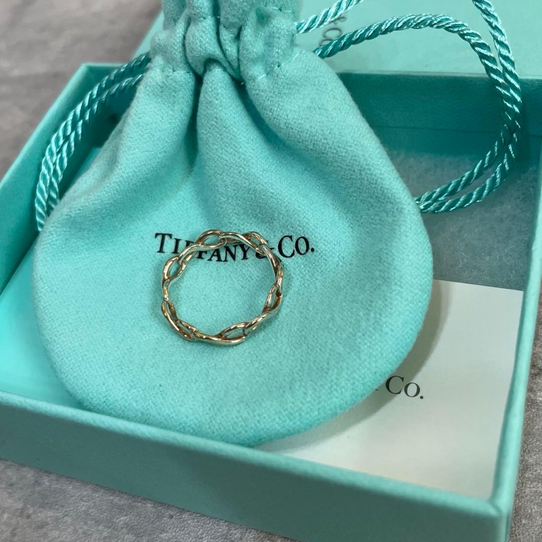 美品✨ Tiffany & Co. シルバー インフィニティリング 17号