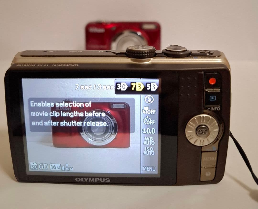 [美品希少]オリンパス OLYMPUS SH21 コンデジ