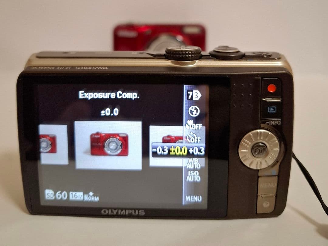 [美品希少]オリンパス OLYMPUS SH21 コンデジ