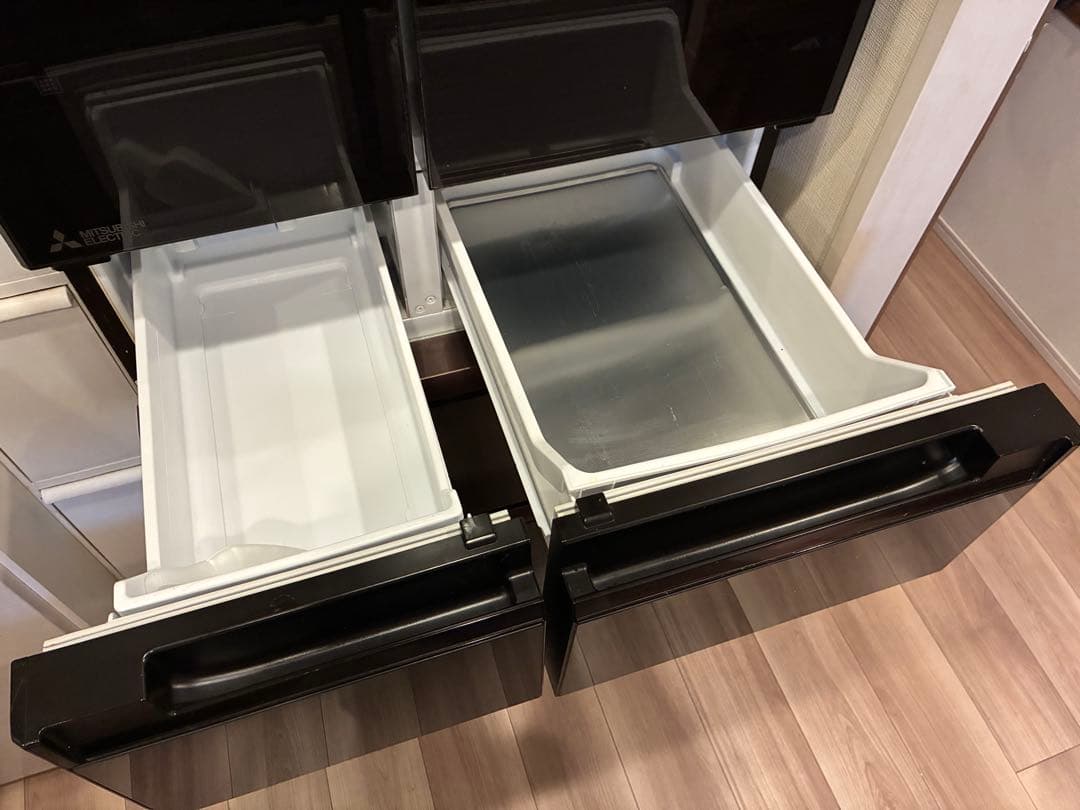 三菱大型冷凍冷蔵庫 6ドア 517L MR-WX52C-BR