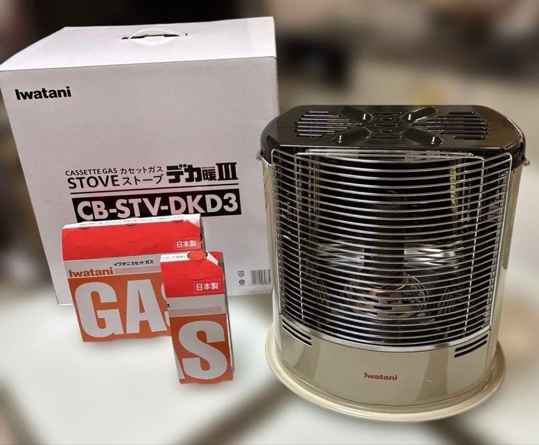 Iwatani カセットガスストーブ デカ暖Ⅲ ほぼ未使用級
