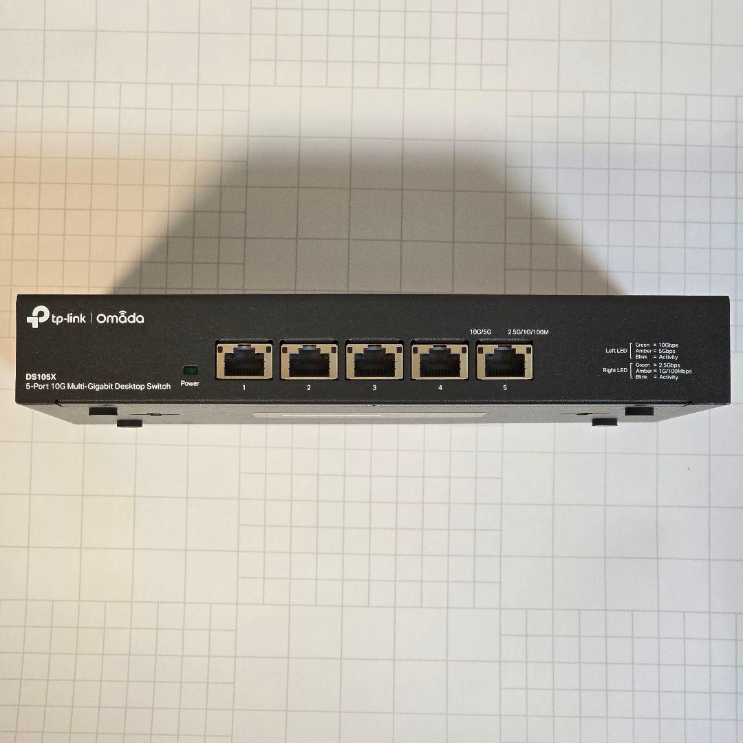 TP-Link Omada TL-DS105X 10G スイッチングハブ