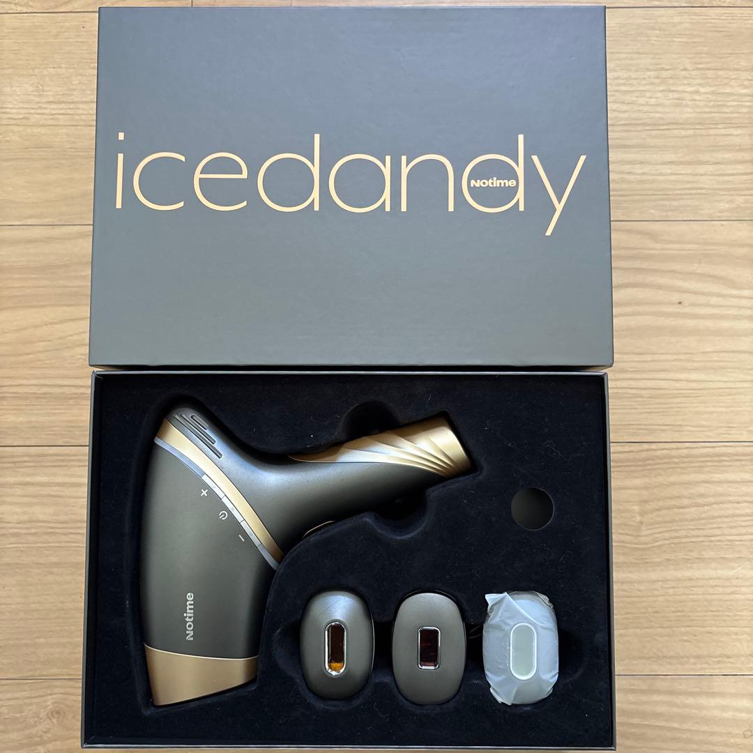 値下げ‼️ icedandy 脱毛器 交換用カートリッジ付き