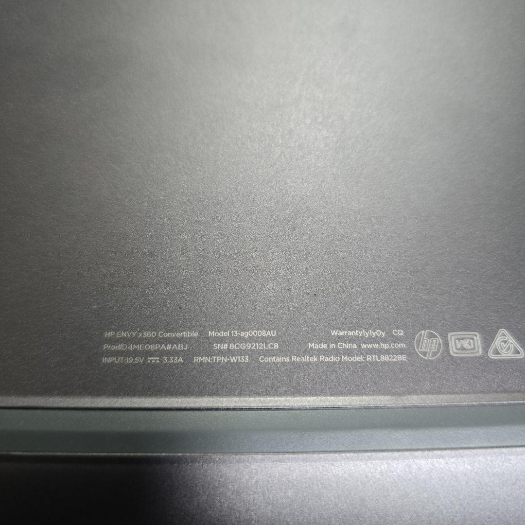 HP ENVY x360 Ryzen3 SSD256GB タッチ 13型