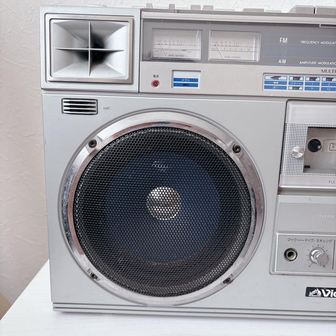 希少 Victor RC-M70 FM/AMステレオラジオカセットレコーダー