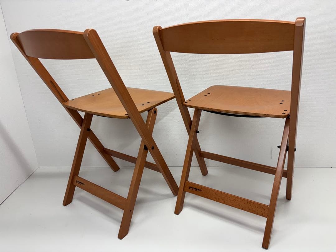 希少 FOPPAPEDRETTI 折り畳み式 チェア 2脚 フォッパぺドレッティ