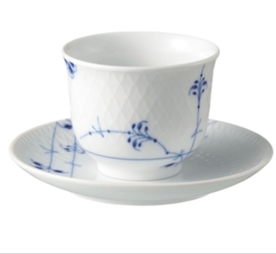 【新品】ロイヤルコペンハーゲン　ブルーパルメッテ　ペアティーセット　磁器