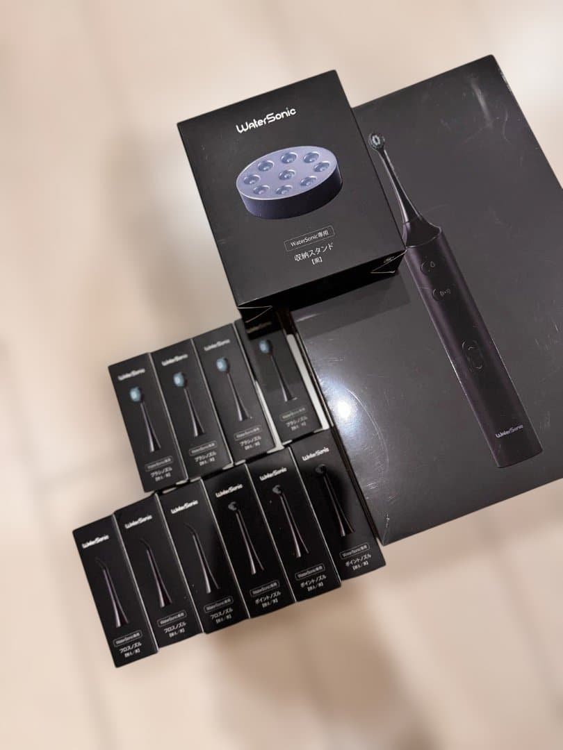 WaterSonic 電動歯ブラシ本体 IPX7 防水