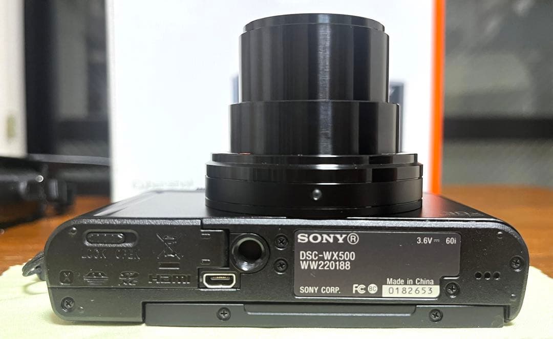 超美品‼️SONY DSC-WX500（B） コンパクトデジタルカメラ