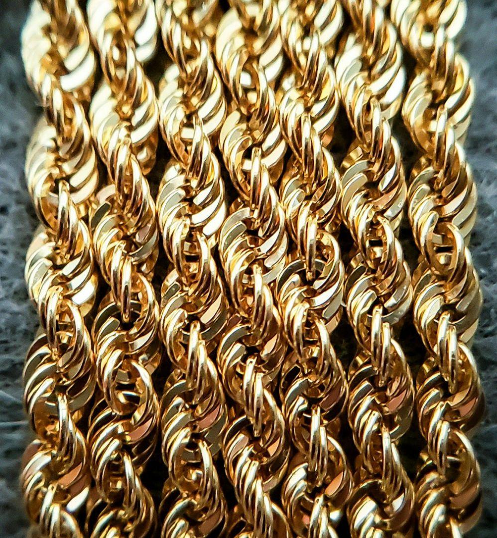 【18金 ロープチェーン 4,2g❗】新品未使用✨ ❇サンデー激安セール中‼️