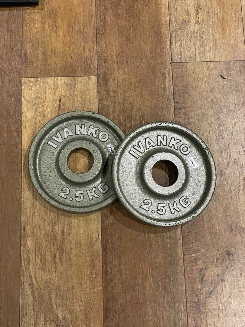 IVANKO イヴァンコ　オリンピックプレート 5/2.5/1.25kg