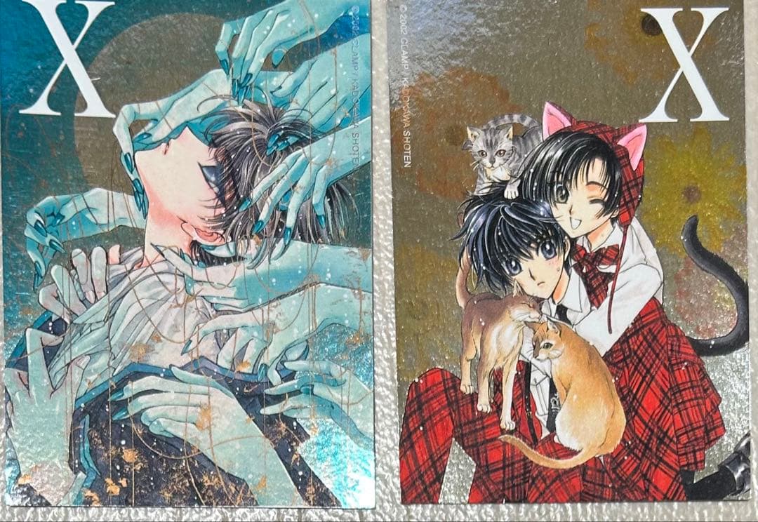CLAMP　X 原作　トレーディングカード 2002年 アニメ カードダス