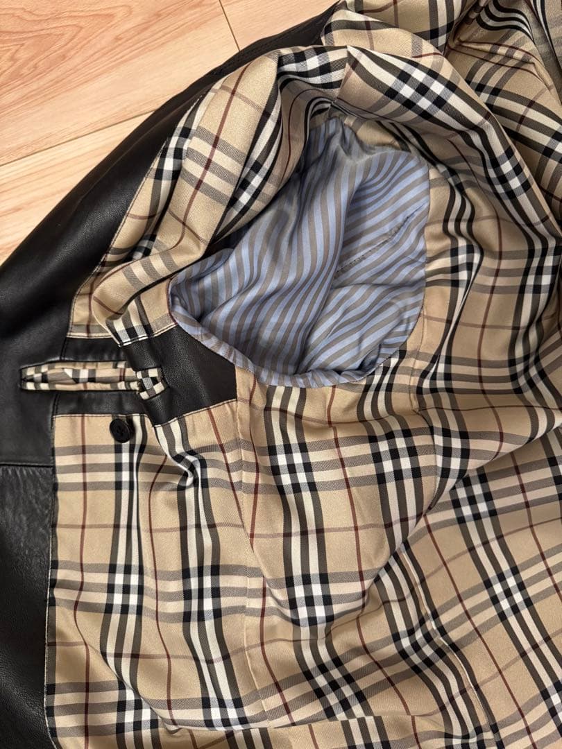Burberry Black labelレザージャケットL