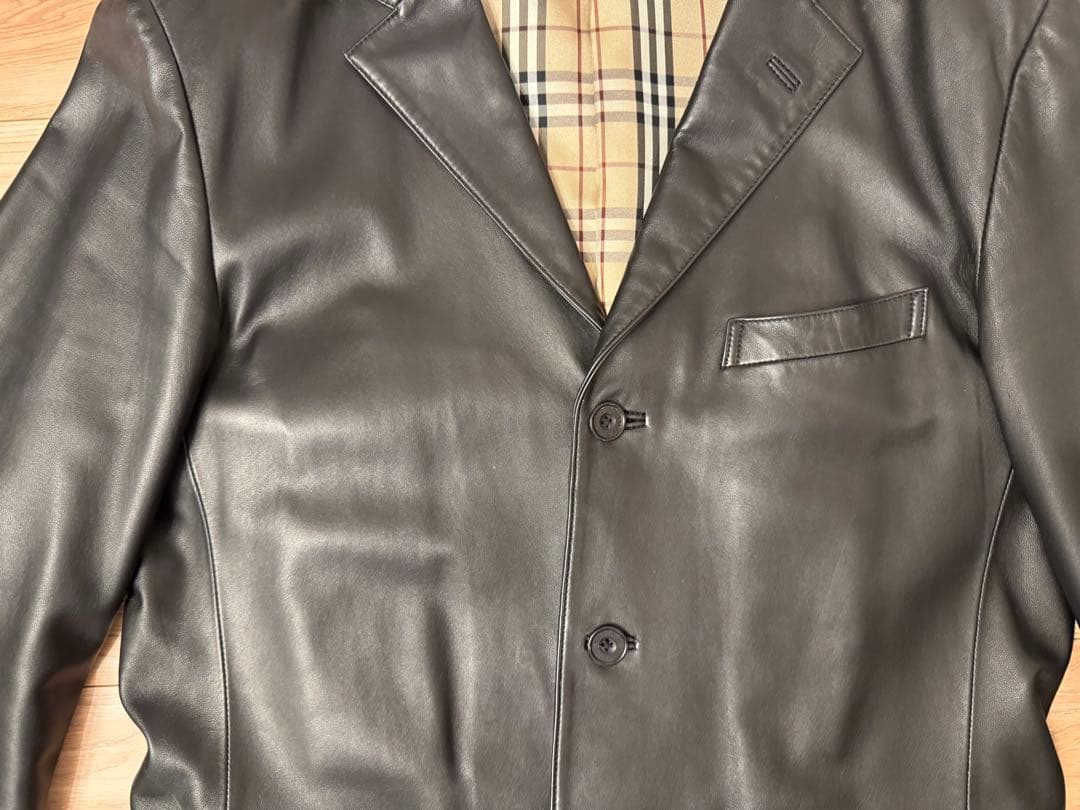 Burberry Black labelレザージャケットL