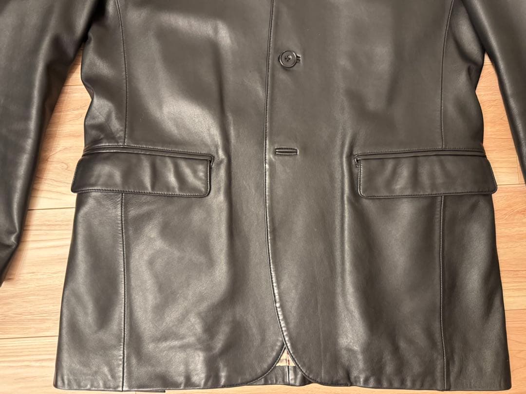 Burberry Black labelレザージャケットL