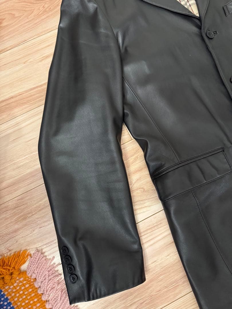 Burberry Black labelレザージャケットL
