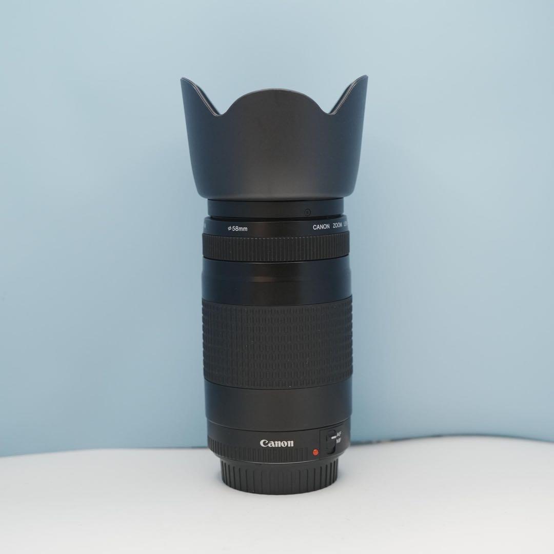 Canon純正75-300mm 望遠レンズ 美品 a4563