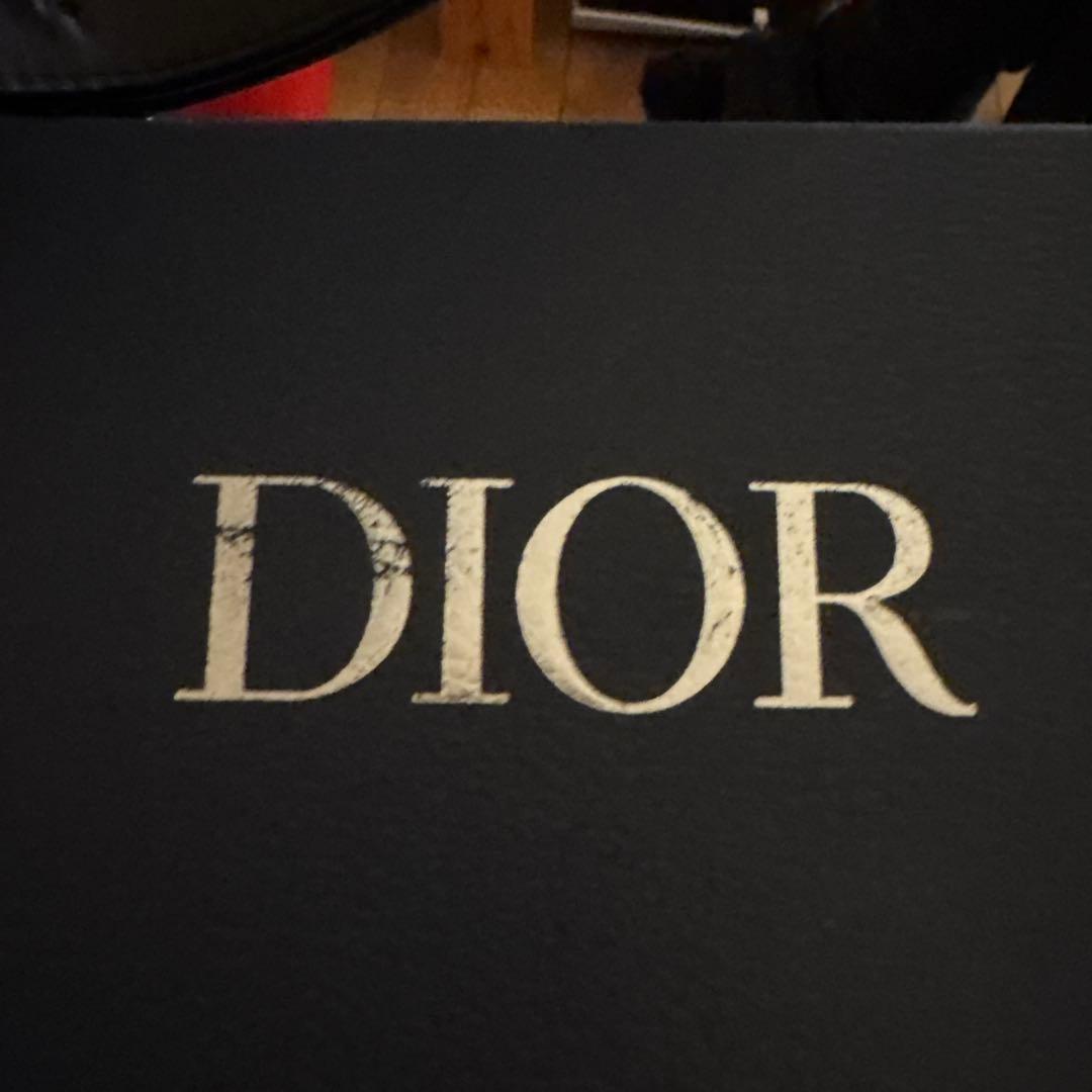 Dior ロゴ入りベルト ブラック/ゴールド