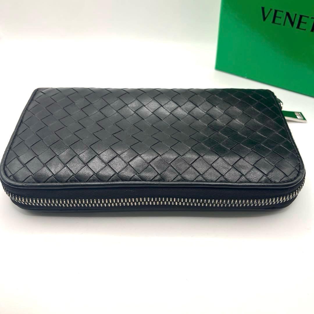 正規品✨ ボッテガヴェネタ イントレ ラウンドファスナー ジップ 121