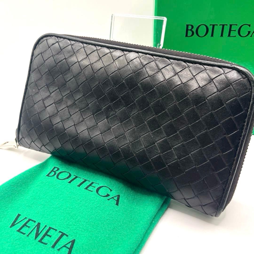 正規品✨ ボッテガヴェネタ イントレ ラウンドファスナー ジップ 121