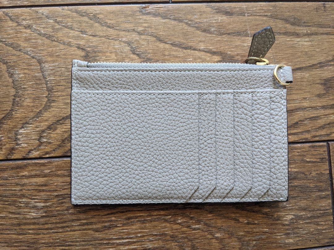 ボナベンチュラ　BONAVENTURA ストラップ付き　ジップカードホルダー