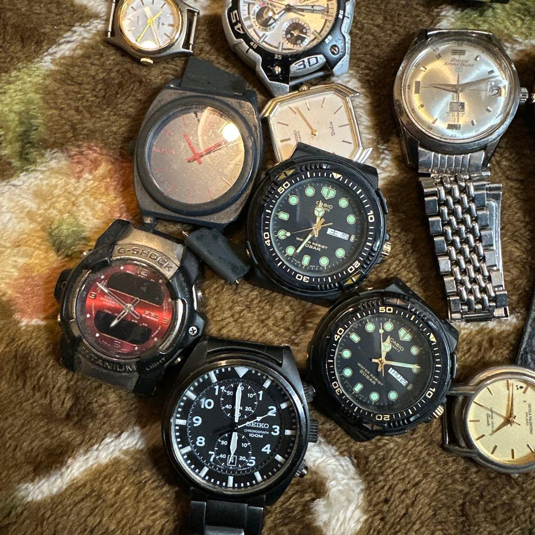 大量seiko カシオ時計セット 31本