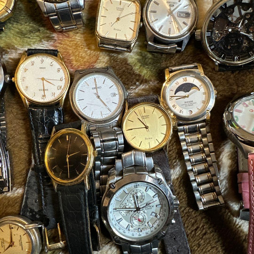 大量seiko カシオ時計セット 31本