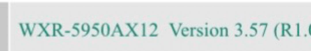 ルーター・ネットワーク機器 WXR-5950AX12