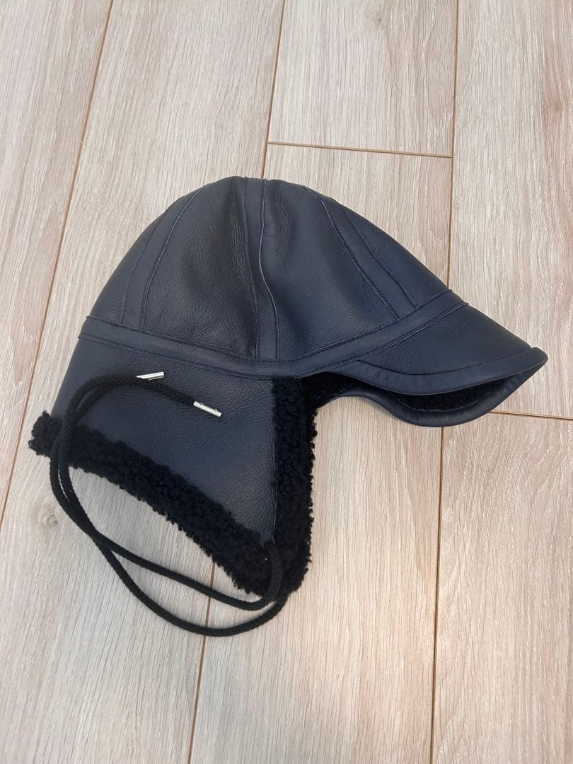 sun/kakke ムートンフライトキャップ