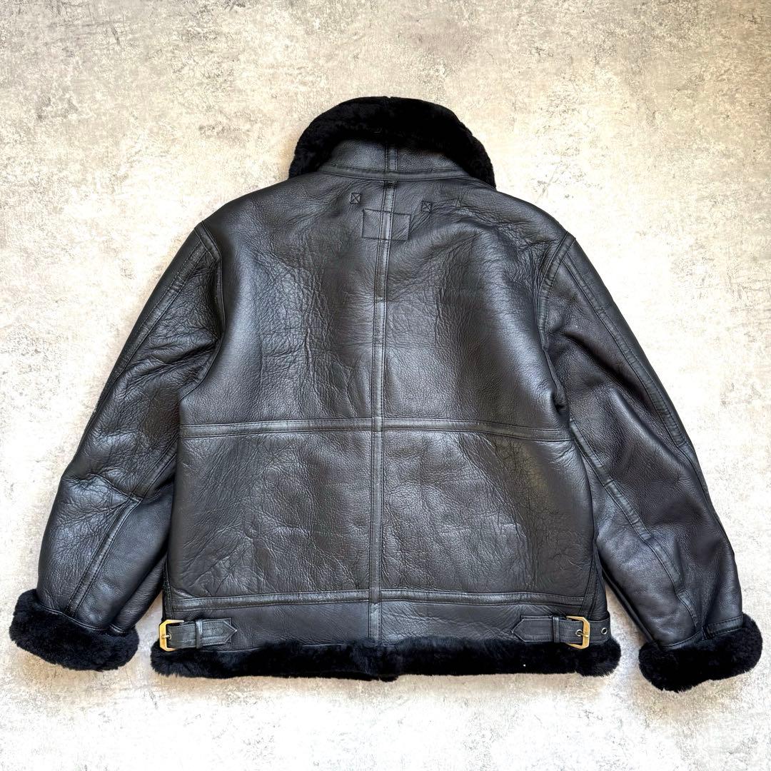【超希少レア】名作 レザームートン B-3ジャケット