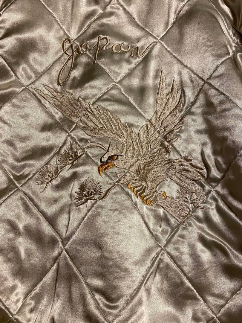 リアルマッコイズ スーベニアジャケッ　TIGER AND EAGLE サイズL