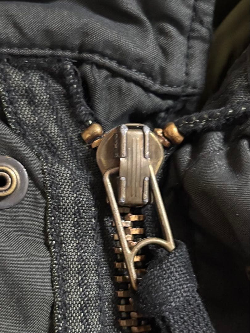 タ*ス様 US ARMY 実物 / M-65 フィッシュテールパーカー / 黒染