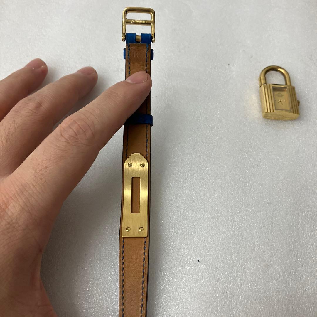 HERMES ケリーウォッチ　ゴールド