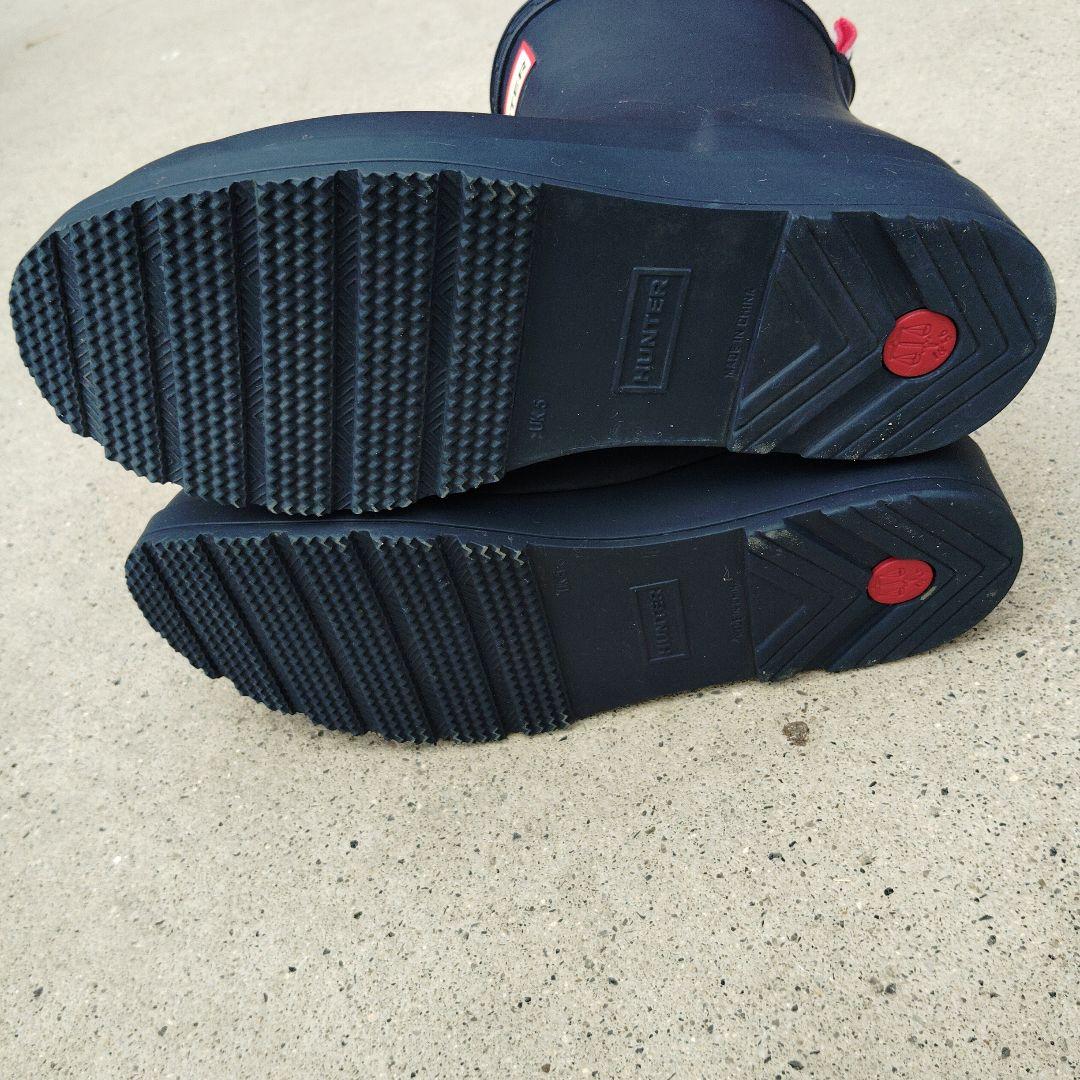 ハンター オリジナルプレイブーツ ショート ネイビー