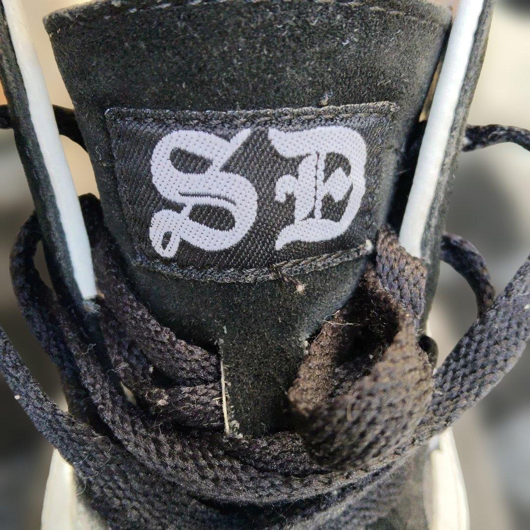 VANS ソーシャルディストーション　コラボ　スカル刺繍 スケハイ