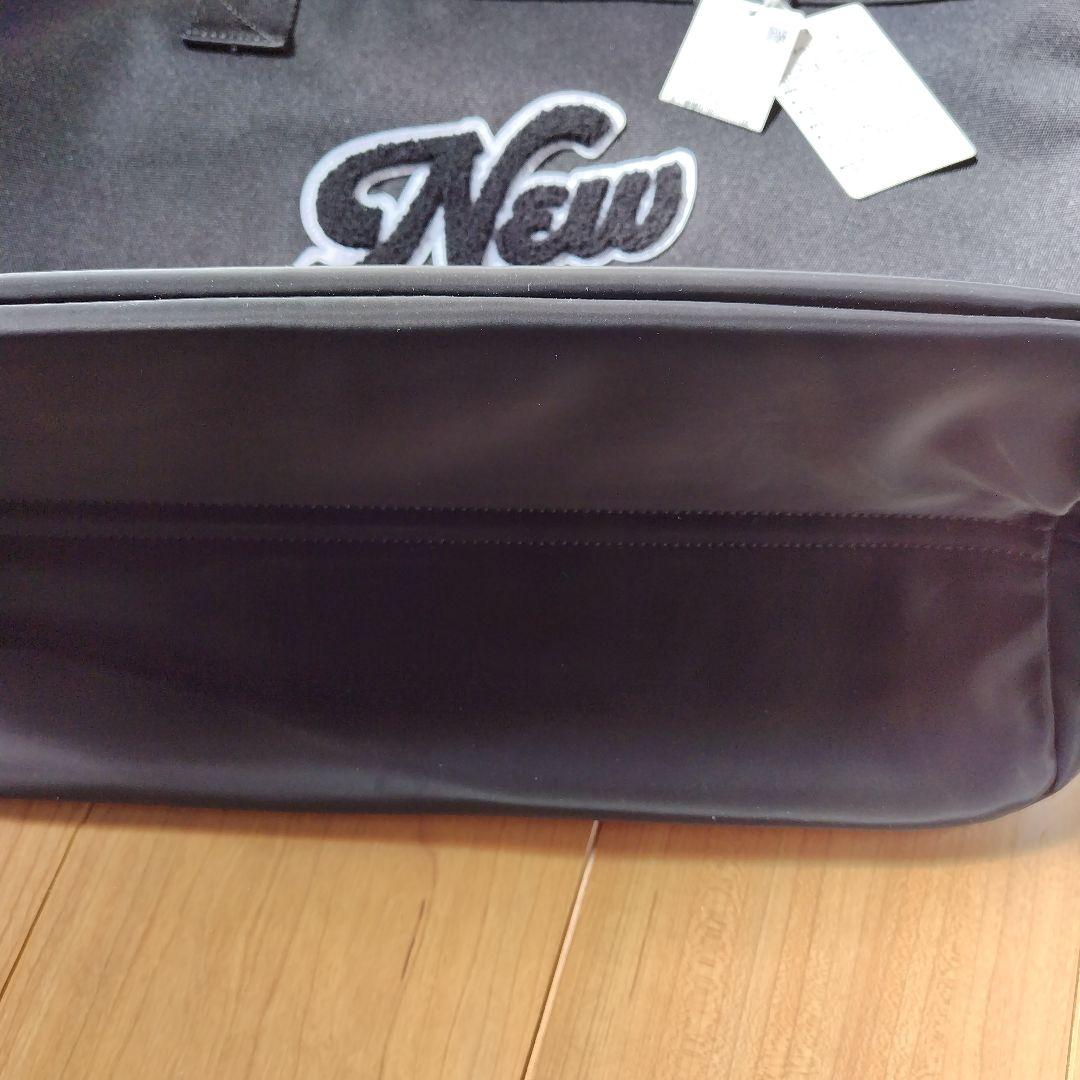 新品　New Balance　トートバッグ　ゴルフバック　ハンドバッグ　黒　ロゴ