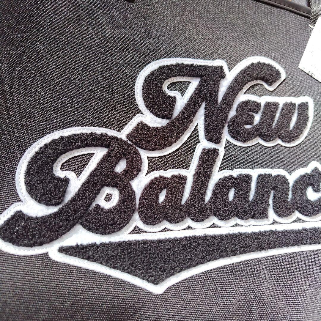 新品　New Balance　トートバッグ　ゴルフバック　ハンドバッグ　黒　ロゴ
