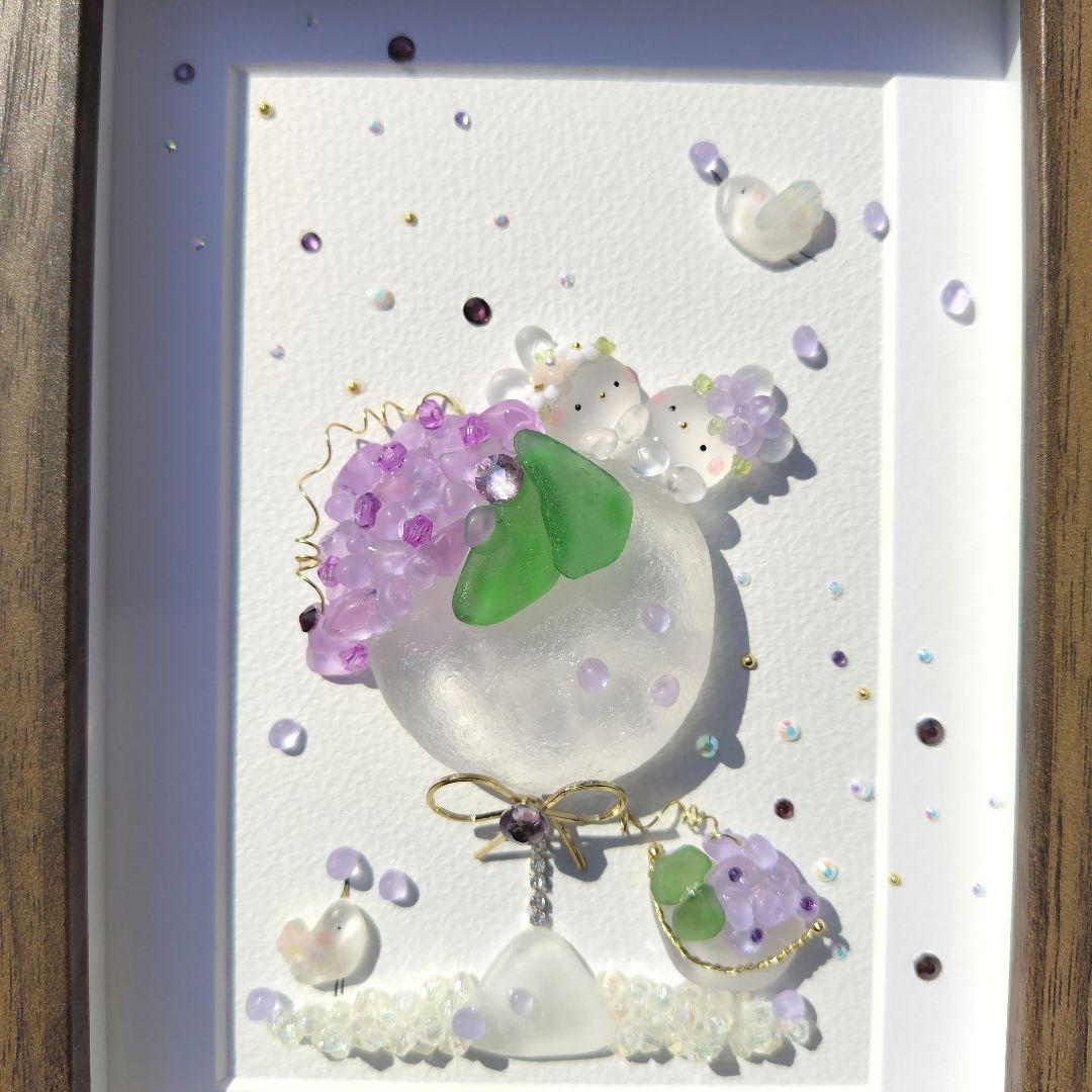 シーグラスアート『 ♡Happy Happy Christmas♡』