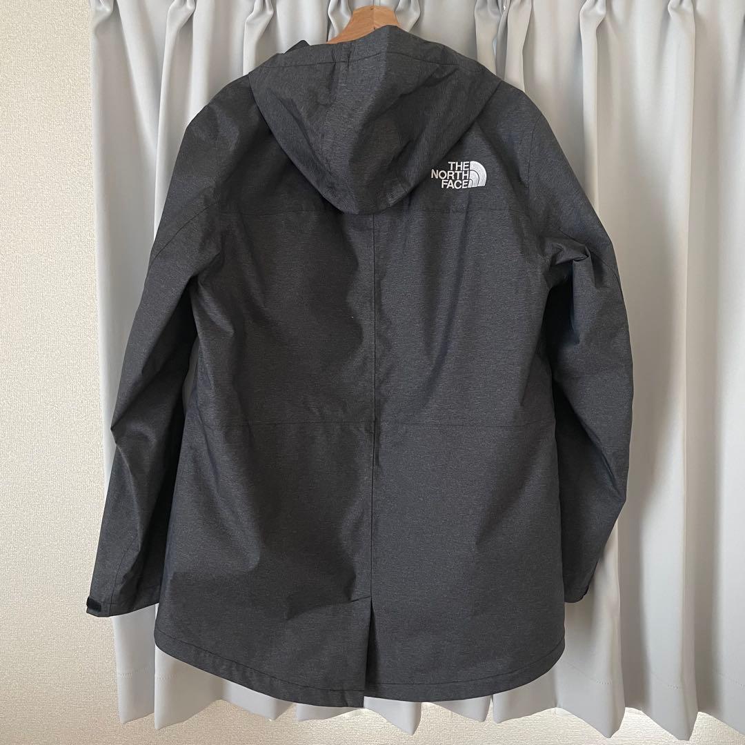 【美品】ノースフェイス フード付きジャケット メンズM ブラック FA21