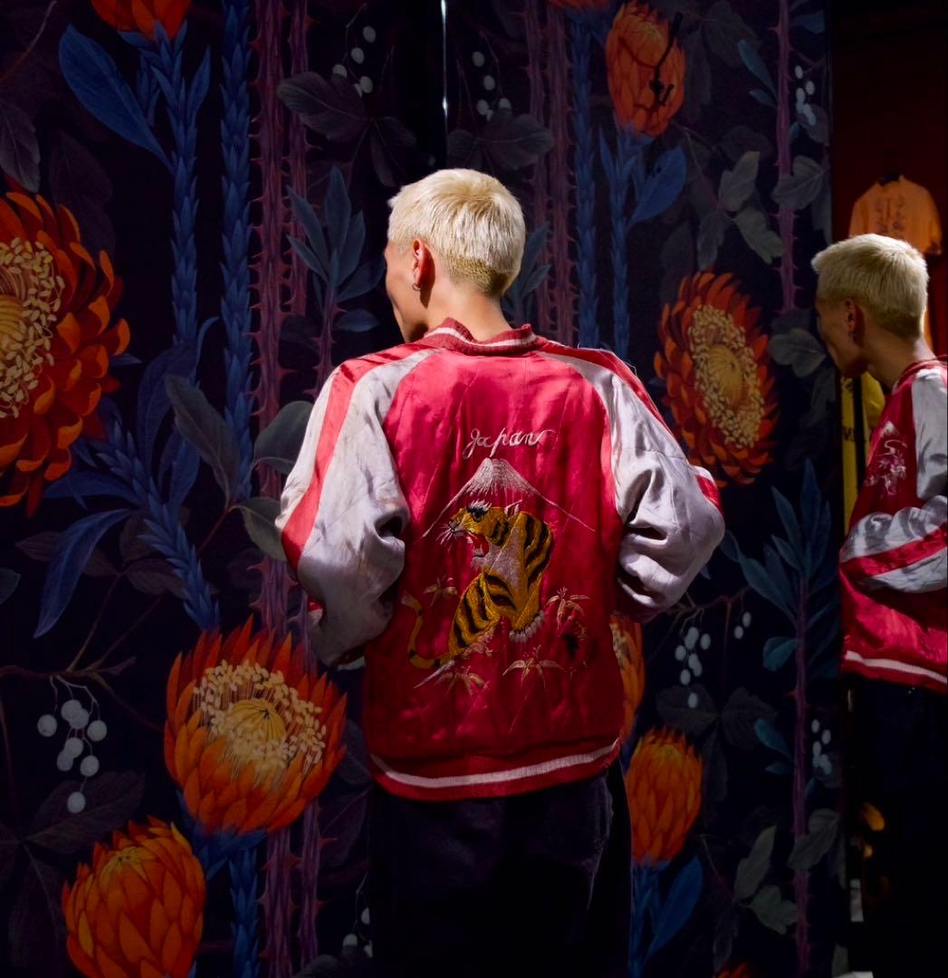 50s vintage ヴィンテージ スカジャン スーベニアジャケット 大きめ