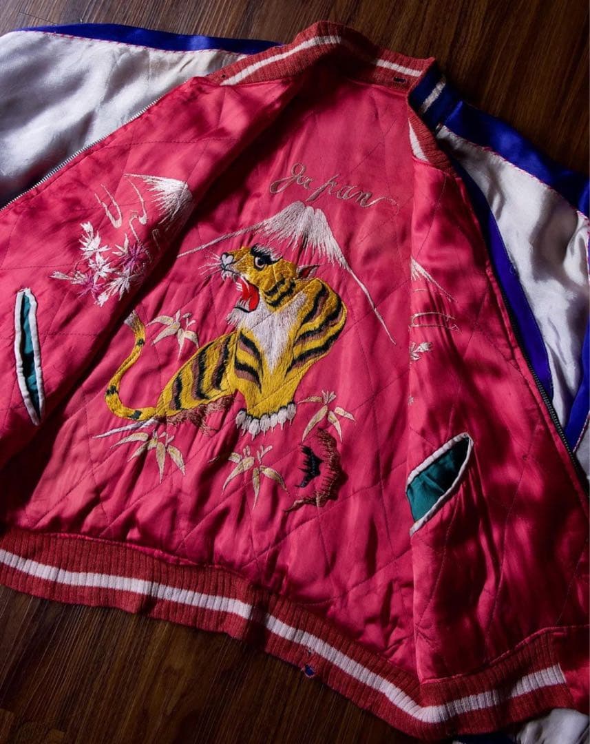 50s vintage ヴィンテージ スカジャン スーベニアジャケット 大きめ